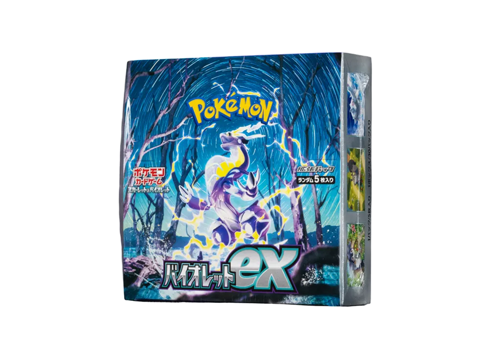 ポケモンカードゲーム スカーレット&バイオレット 拡張パック「バイオレットex」ボックス