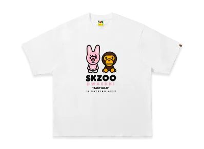 A BATHING APE x Stray Kids Baby Milo Tee Changbin "White"
