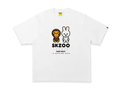 A BATHING APE x Stray Kids Baby Milo Tee Lee Know "White"