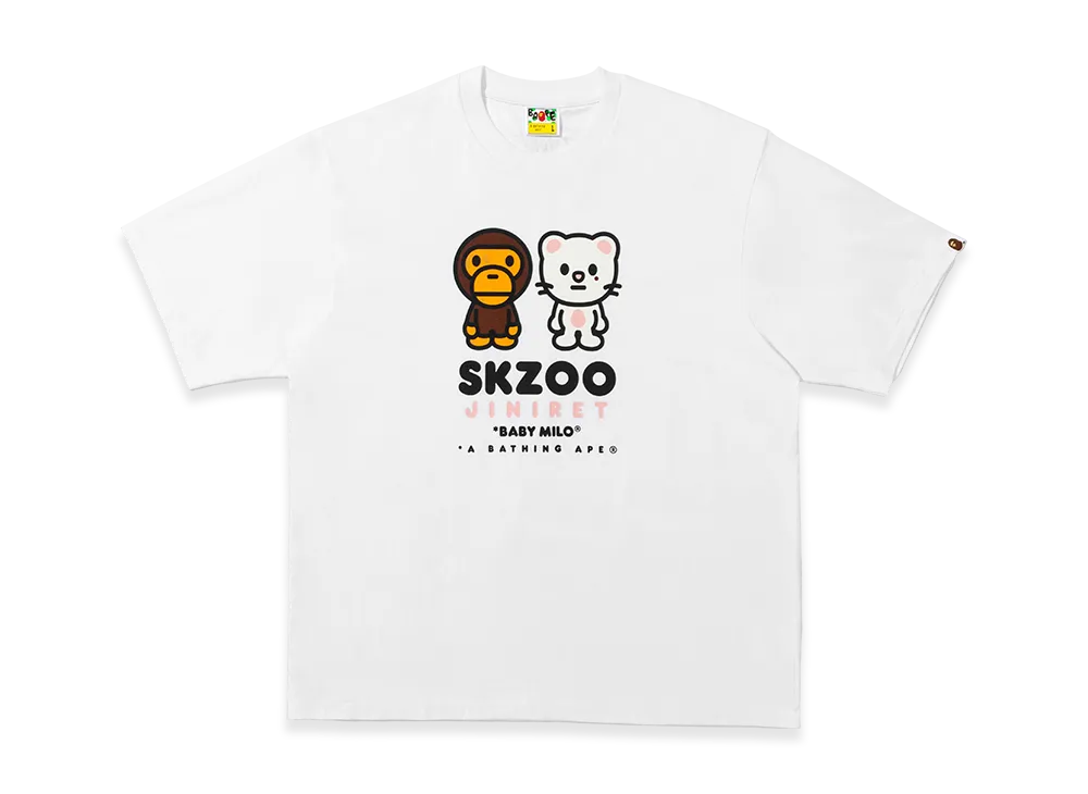 A BATHING APE x Stray Kids Baby Milo Tee Hyunjin "White"