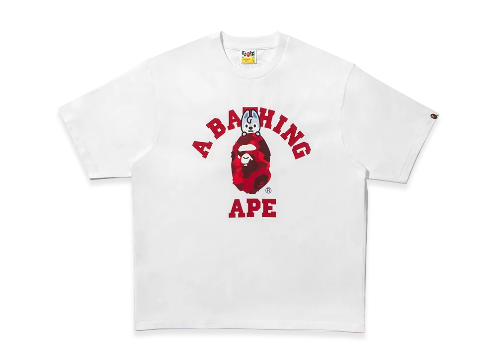 A BATHING APE x Stray Kids College Tee Bang Chan "White"
