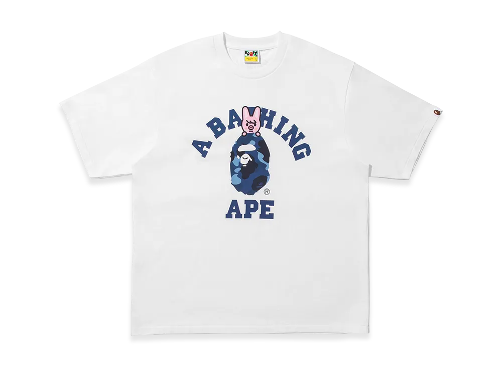A BATHING APE x Stray Kids College Tee Changbin "White"