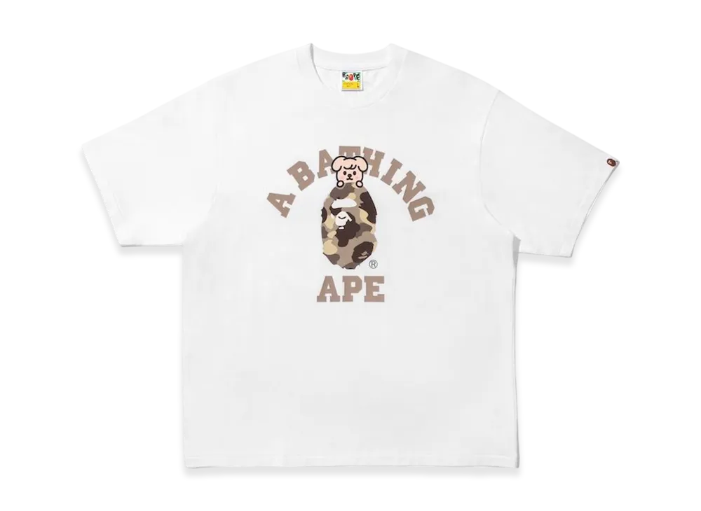 A BATHING APE x Stray Kids College Tee Seungmin "White"