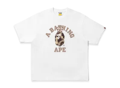 A BATHING APE x Stray Kids College Tee Seungmin "White"