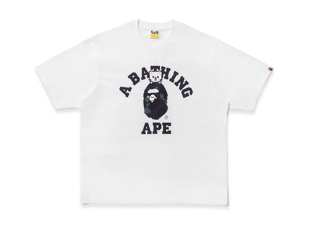 A BATHING APE x Stray Kids College Tee Hyunjin "White"