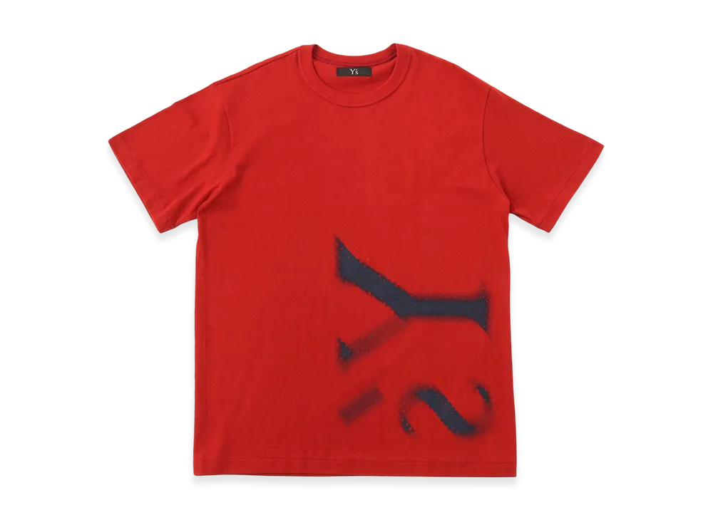 Y's Logo T-Shirt "Wine Red"