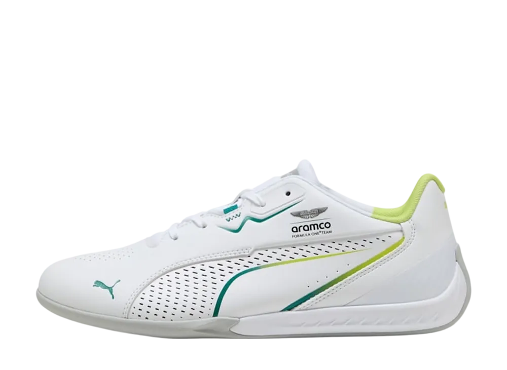 アストン マーティン アラムコ F1 チーム × プーマ ドリフトキャット11 "プーマホワイト/グリーンラックス"