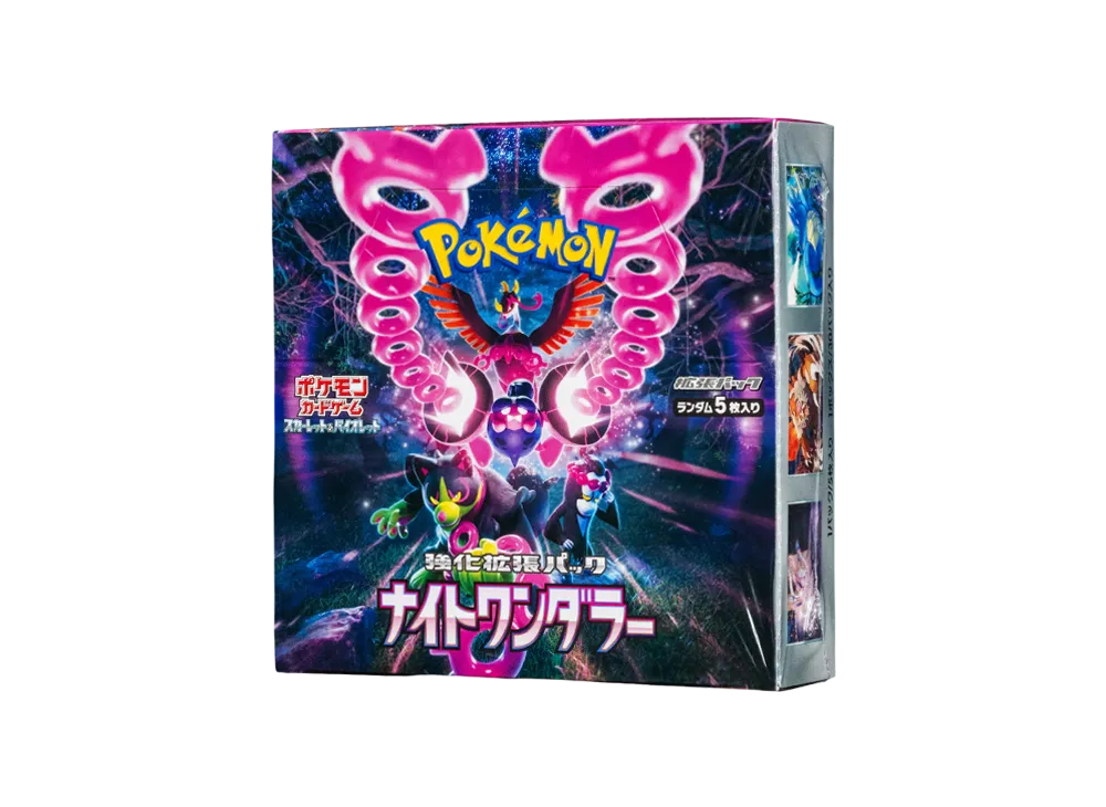 Pokemon Card Game Scarlet & Violet Enhanced Expansion Pack "Night Wanderer" Box