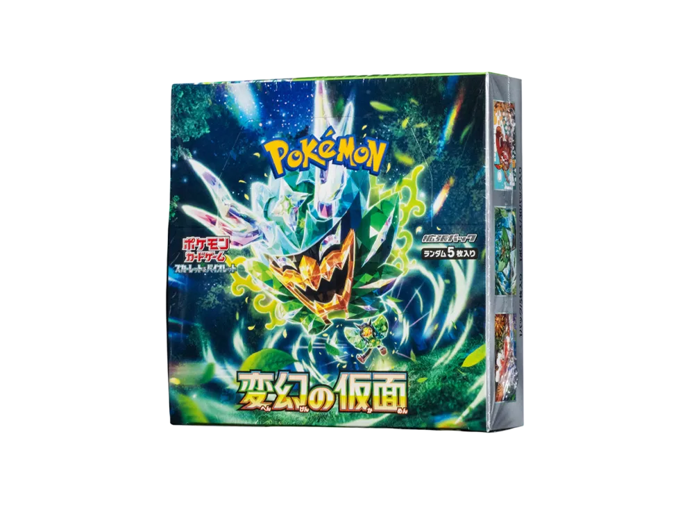 ポケモンカードゲーム スカーレット&バイオレット 拡張パック「変幻の仮面」ボックス