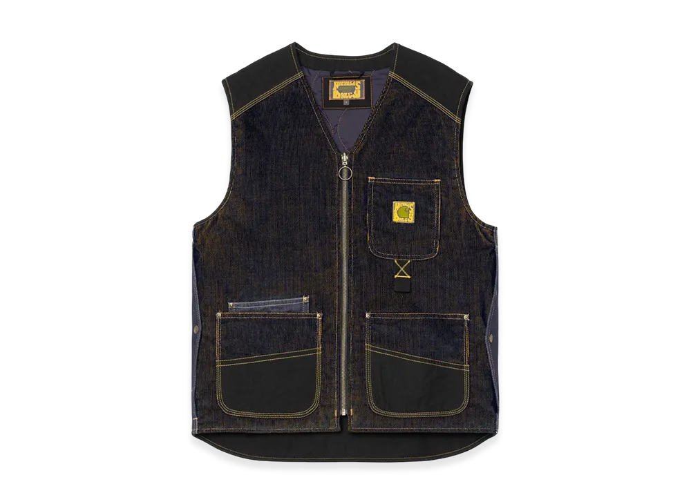 Carhartt WIP x Nicholas Daley Vest "ND Dark Navy/Mustard"