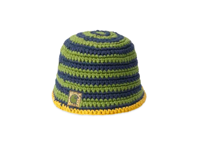 Carhartt WIP x Nicholas Daley Knitted Hat "ND Tawny Olive/Cedar Green/Black Iri"