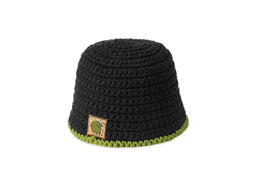 Carhartt WIP x Nicholas Daley Knitted Hat "ND Black/Black/Cedar Green"