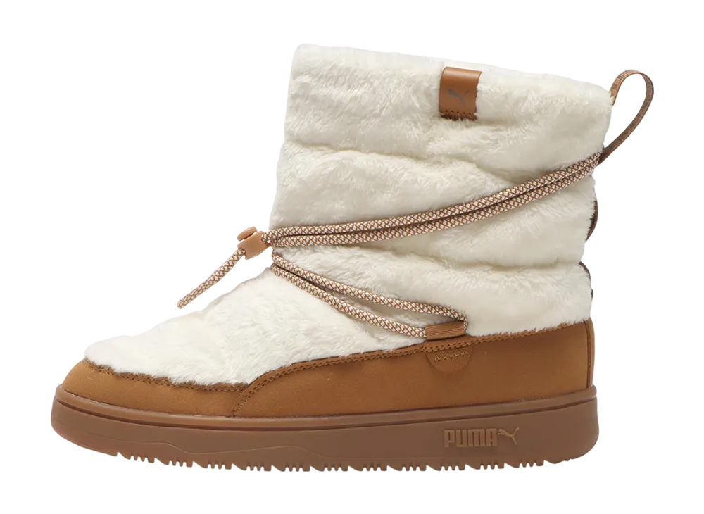 プーマ ウィメンズ スノーバエ スウェード "フロステッドアイボリー"