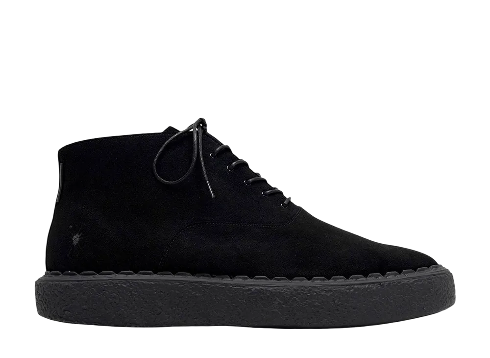 N.HOOLYWOOD COMPILE × General Scale. Suede Lace-up Boots