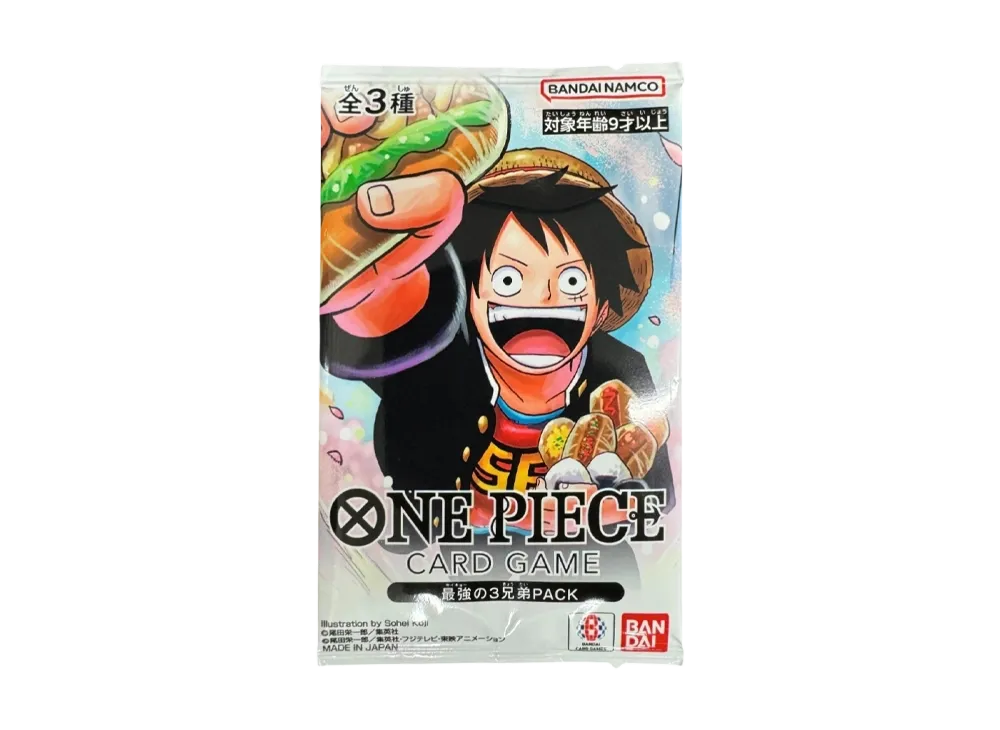 ワンピースカードゲーム「最強の3兄弟パック」の新品/中古フリマ(通販