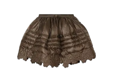 The North Face x Cecilie Bahnsen Down Skirt (Women's) "Soil Brown"