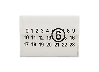 MM6 Maison Margiela MM6 Spiga Capsule Wallet "White"