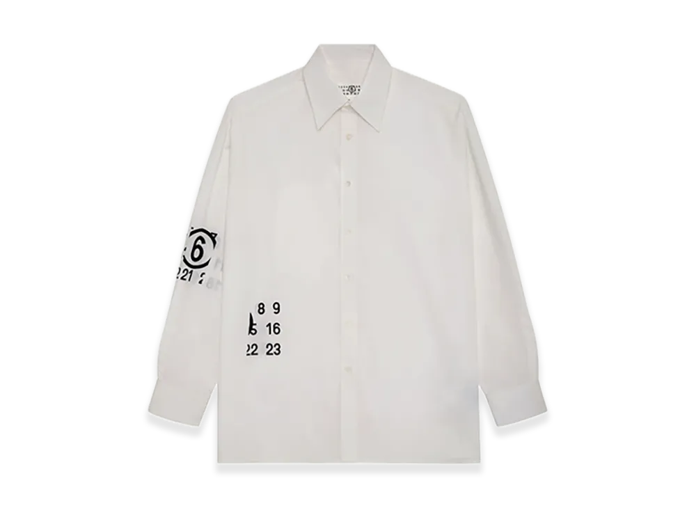 MM6 Maison Margiela MM6 Spiga Capsule Shirt "White"