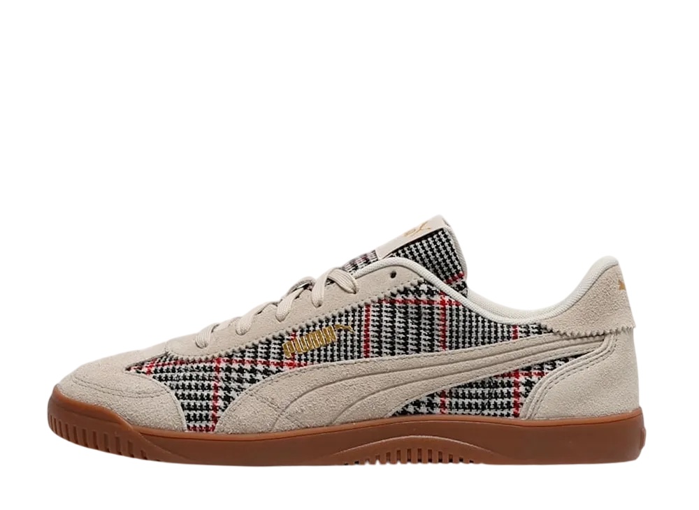 プーマ クラブ 5V5 ラックス プレイド "デザートダスト/プーマゴールド"