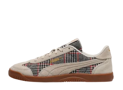 Puma Club 5V5 Lux Plaid "Desert Dust/PUMA Gold"