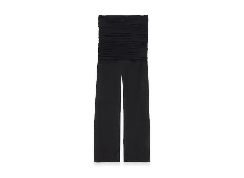MM6 Maison Margiela Overlay Jeans "Black"