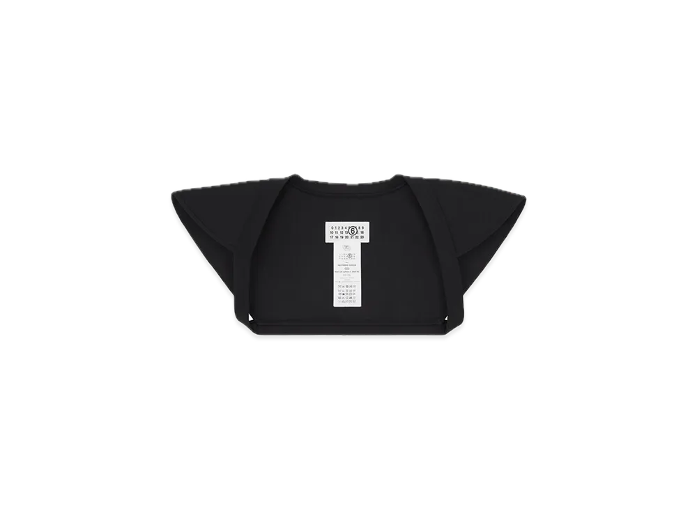 MM6 Maison Margiela Lycra Jersey Bolero "Black"