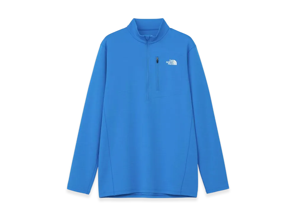 The North Face Long Sleeve QD Mid Zip Up "Clear Lake Blue"