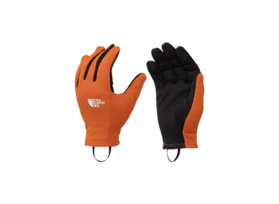 The North Face Expedition Grid Fleece Glove "Yam Orange"
