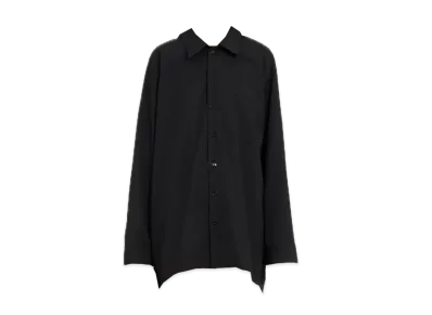 MM6 Maison Margiela Technical Poplin Shirt Dress "Black"