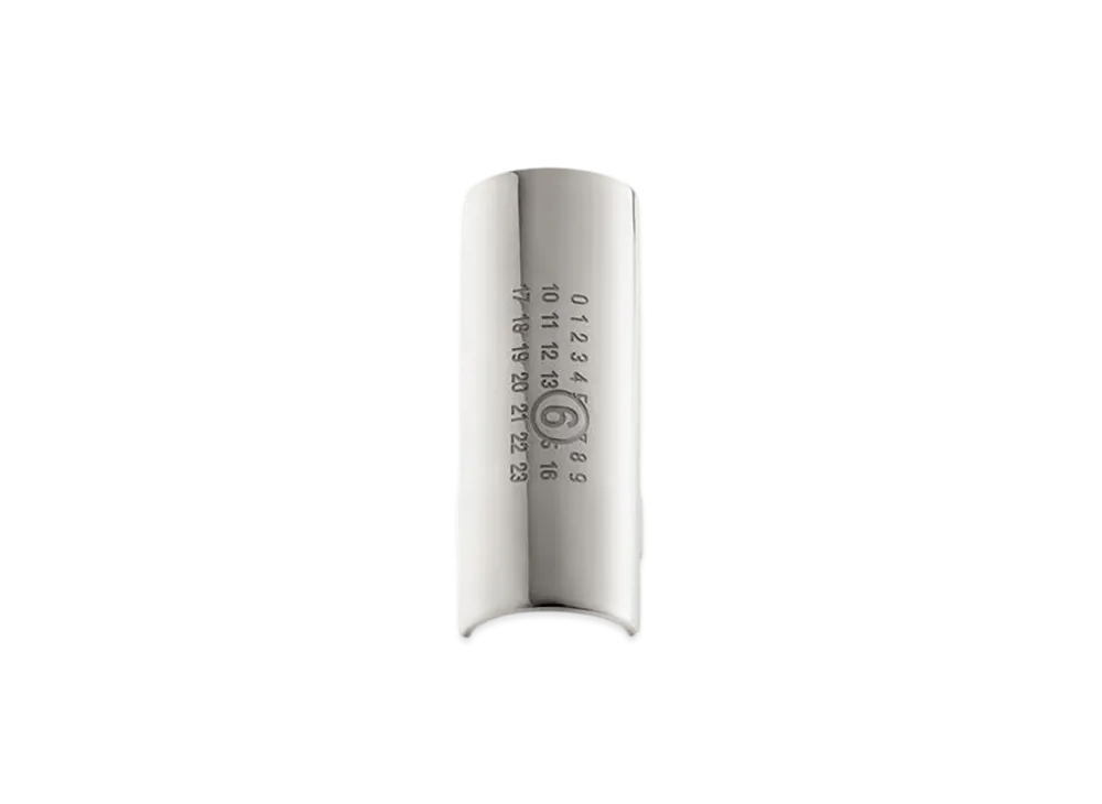 MM6 Maison Margiela Numeric Wide Ring "Silver"