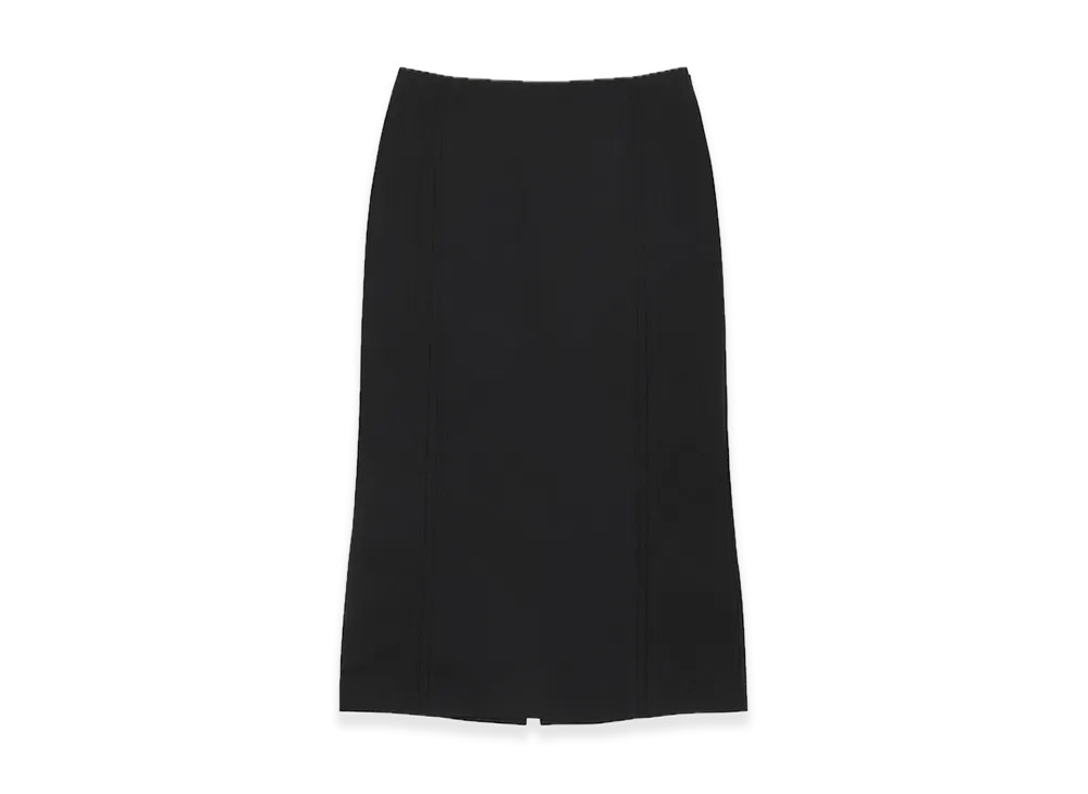 MM6 Maison Margiela Wool Midi Skirt "Black"