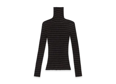MM6 Maison Margiela Rib Turtleneck "Black"