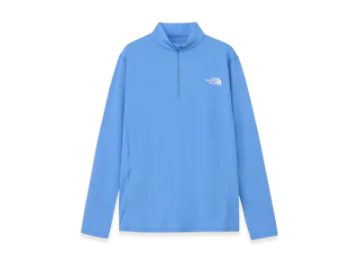 The North Face Long Sleeve FlashDry 3D Zip Up "Marina Blue"