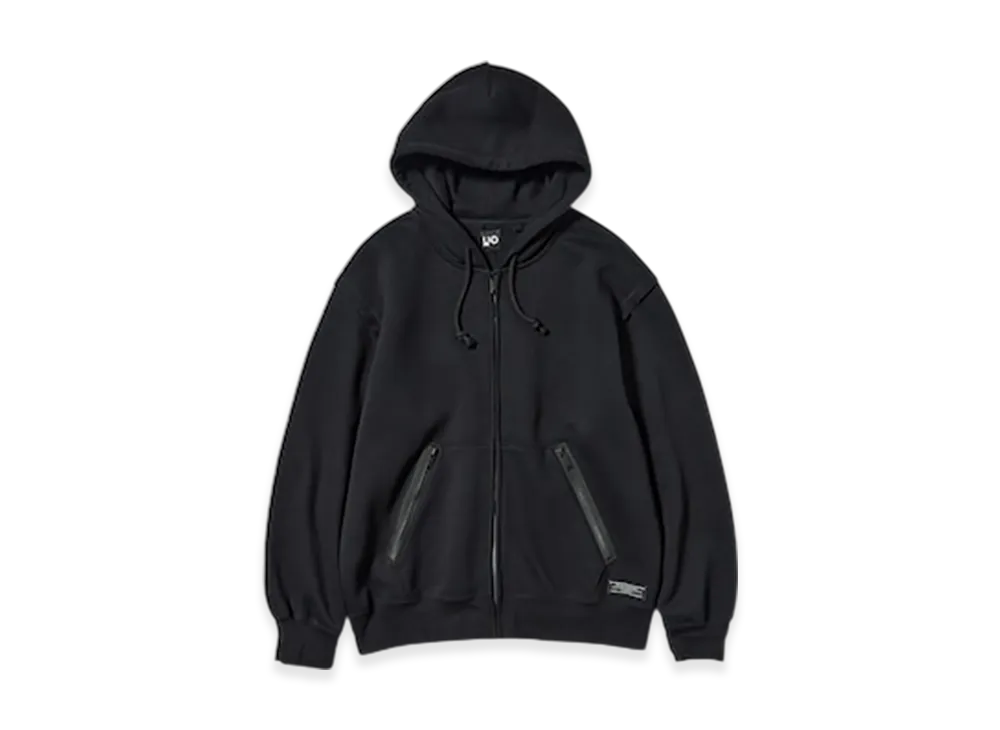 GU x UNDERCOVER Heavyweight Sweat Full Zip Parka "Black"