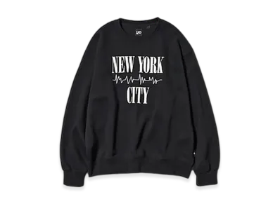 GU x UNDERCOVER Heavyweight Sweat Pullover "Black"