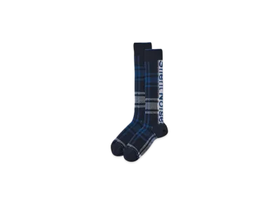 GU x UNDERCOVER High Socks (Pattern) "Navy"
