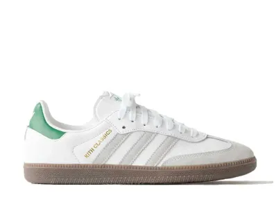KITH × adidas Samba OG "White/Green"