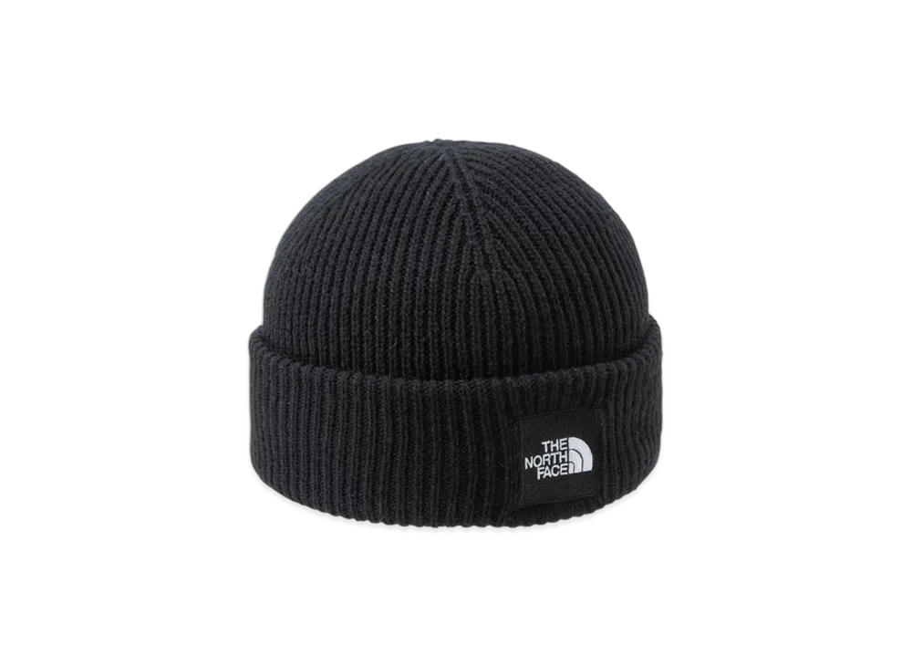 The North Face Short Rib Beanie "Black"