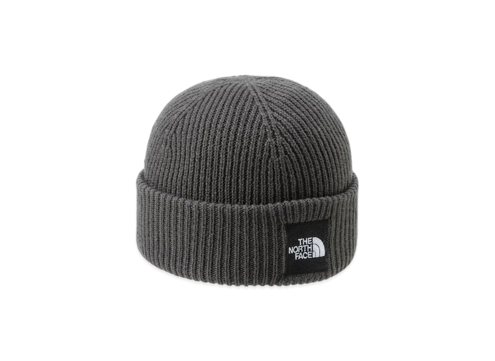 The North Face Short Rib Beanie "Graphite Gray"
