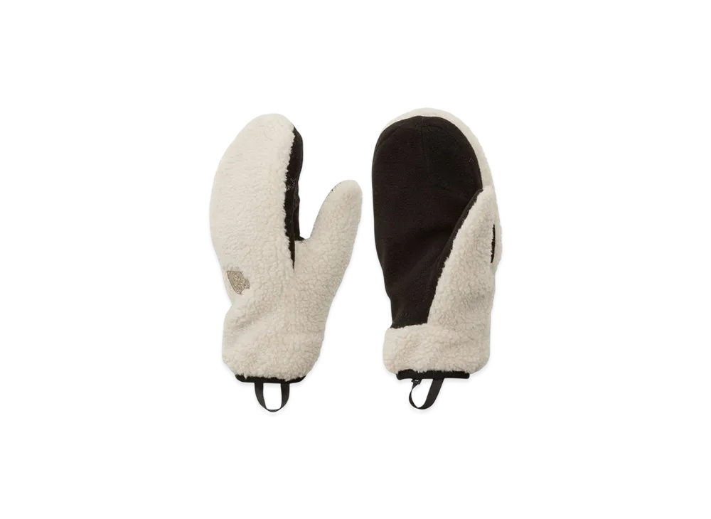 The North Face Reversible Extreme Pile Mitt "Fossil Ivory/Black"