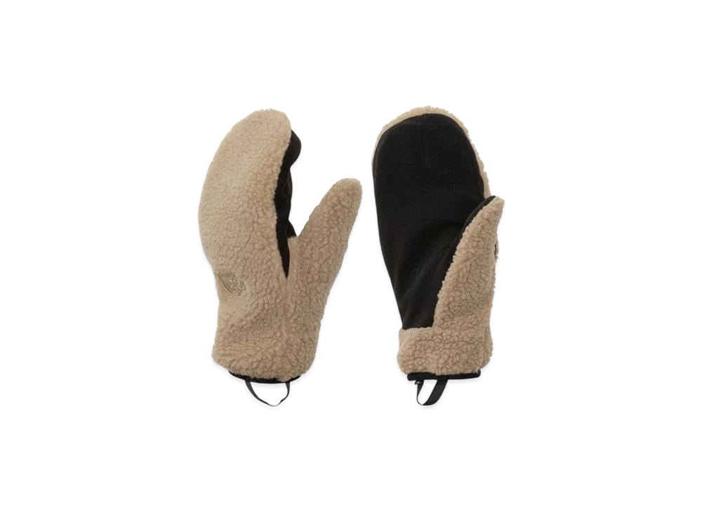 The North Face Reversible Extreme Pile Mitt "Classic Khaki/Alpine"