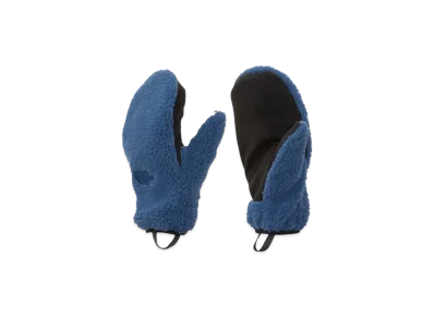 The North Face Reversible Extreme Pile Mitt "Mountain Blue/Clear Lake Blue"