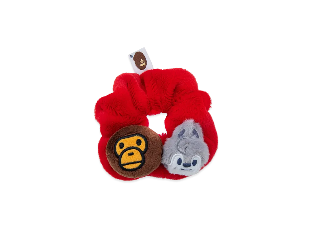 A BATHING APE x Stray Kids Scrunchies Bang Chan "Red"