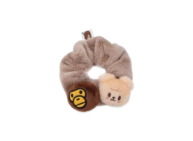 A BATHING APE x Stray Kids Scrunchies Seungmin "Brown"