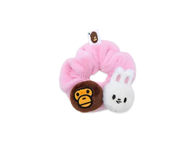 A BATHING APE x Stray Kids Scrunchies Lee Know "Pink"