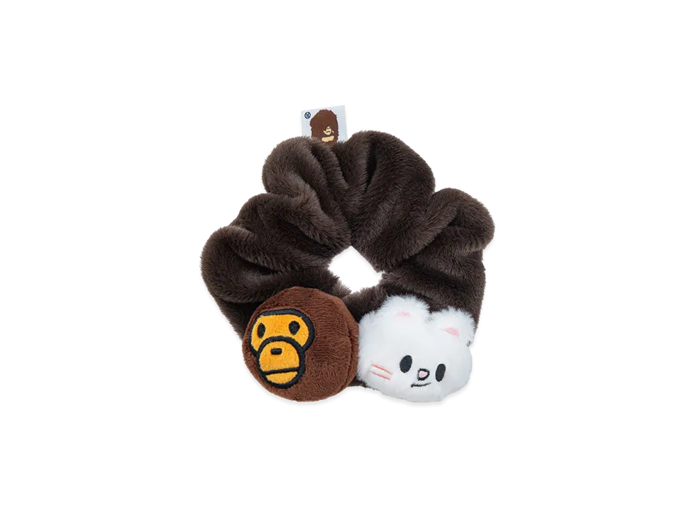 A BATHING APE x Stray Kids Scrunchies Hyunjin "Black"