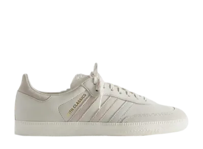 KITH Classics × adidas Samba "Cloud White/Off White/Orbit Grey"
