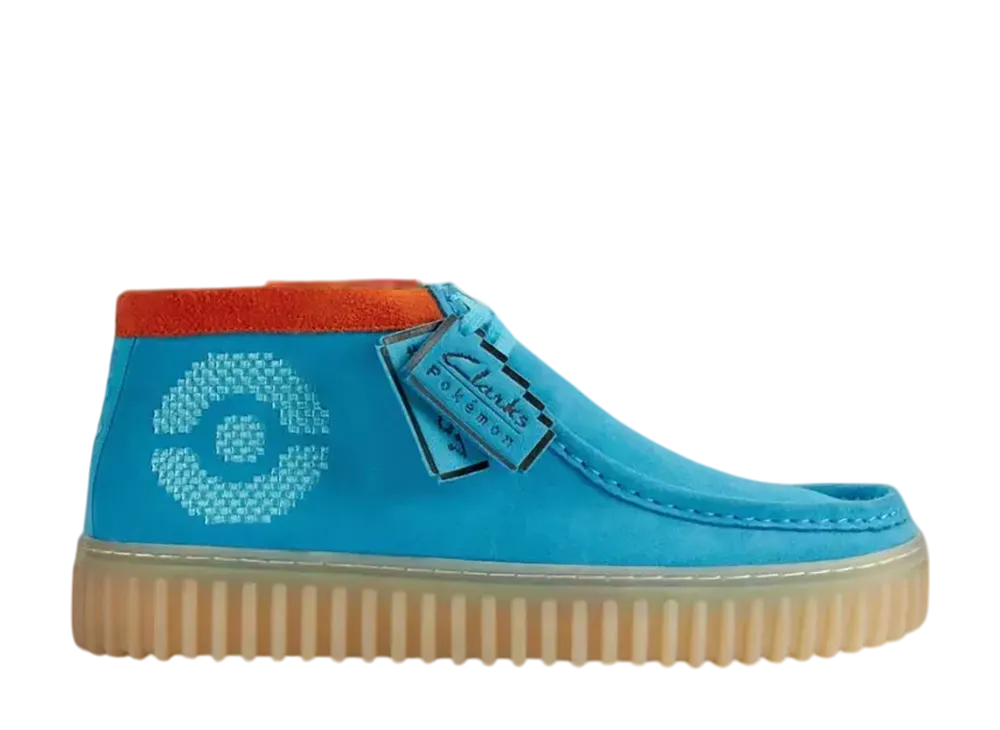 Pokemon × Clarks Torhill Explorer "Blue Suede"