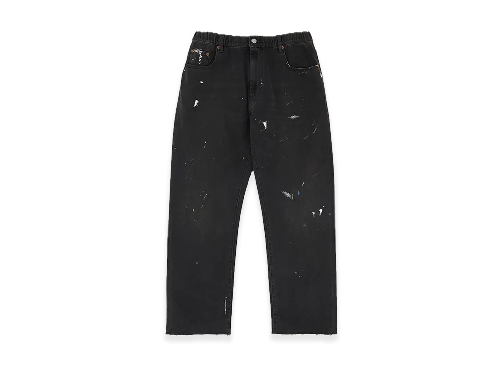 MM6 Maison Margiela Straight Leg Jeans "Black"