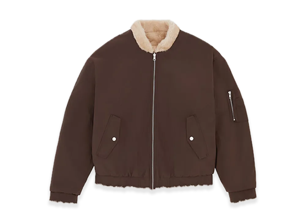 MM6 Maison Margiela Bomber Jacket "Brown/Beige"